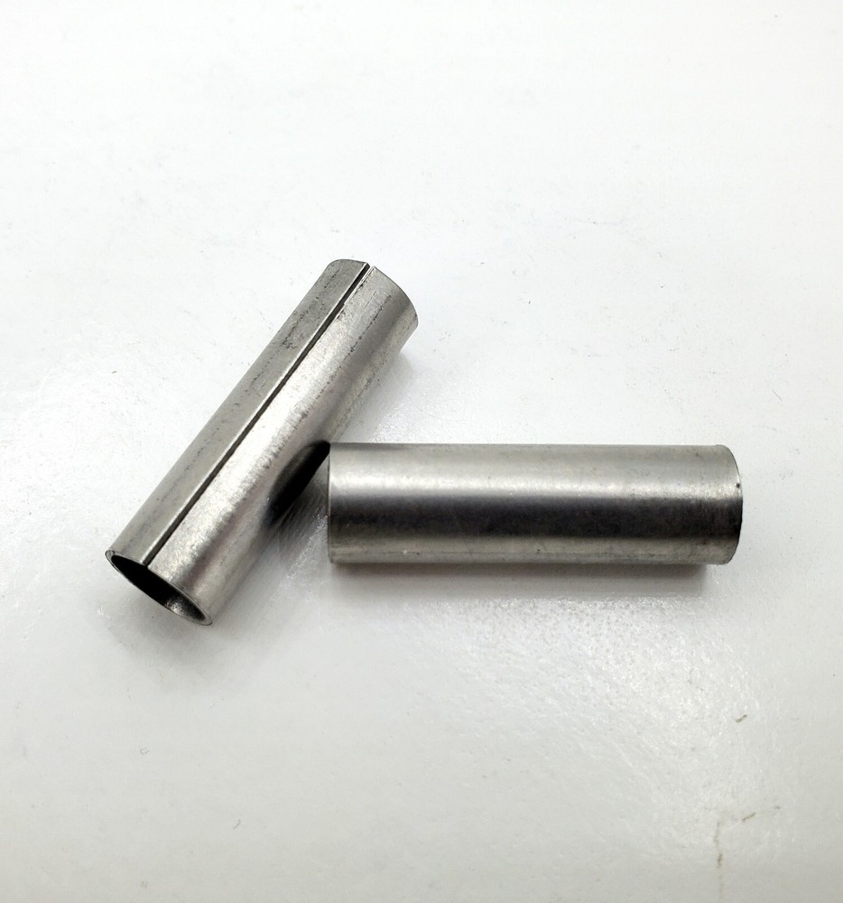 Pair 5/16" Steel Ramrod Thimbles Half Stock Flintlock Percussion Muzzleloader