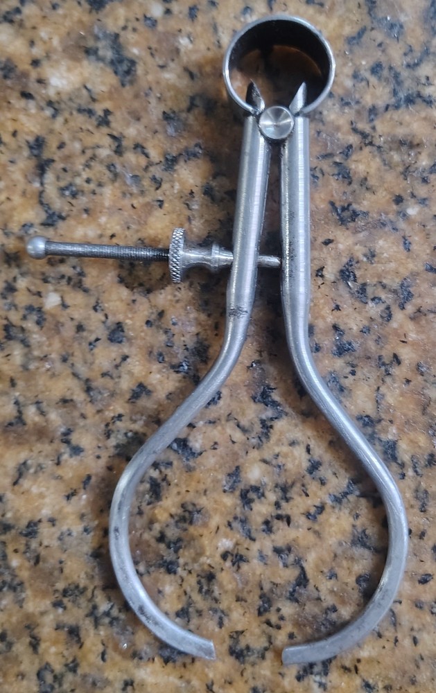 🗽 VINTAGE STARRETT 4" OD CALIPER
