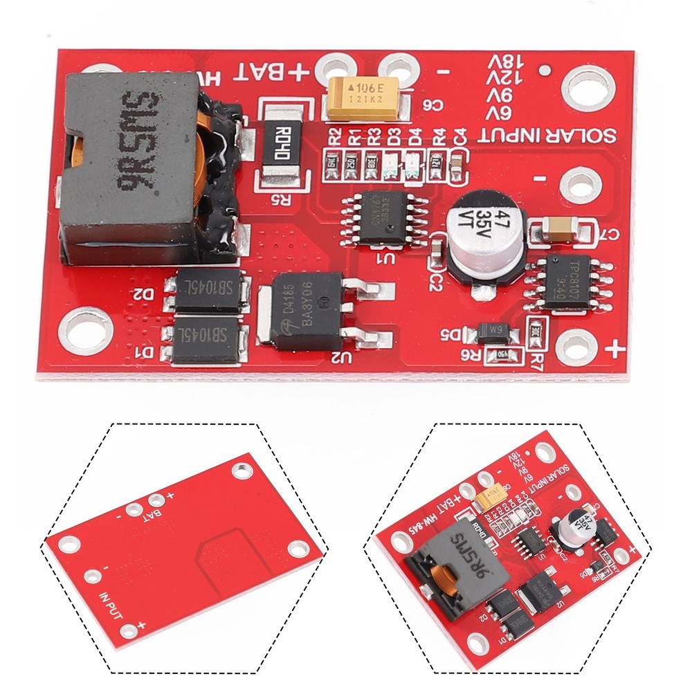 3A Solar Controller Module for Efficient Charging of For 12V Batteries