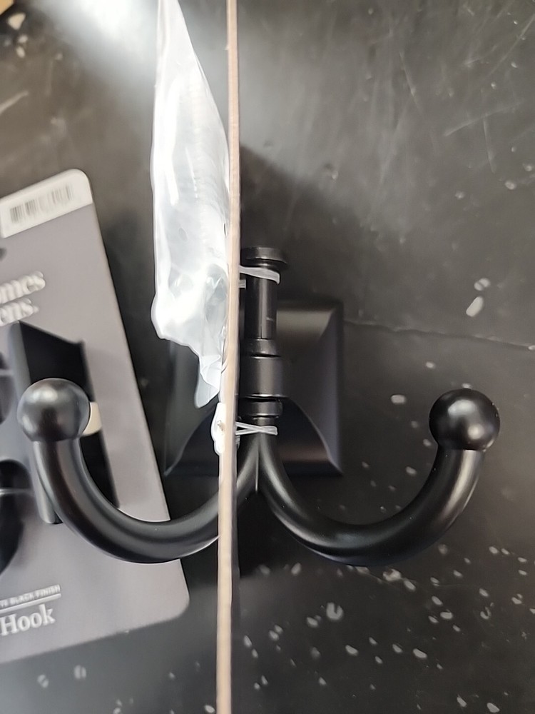 Better Homes & Gardens Eiffel Hook Metal Matte Black