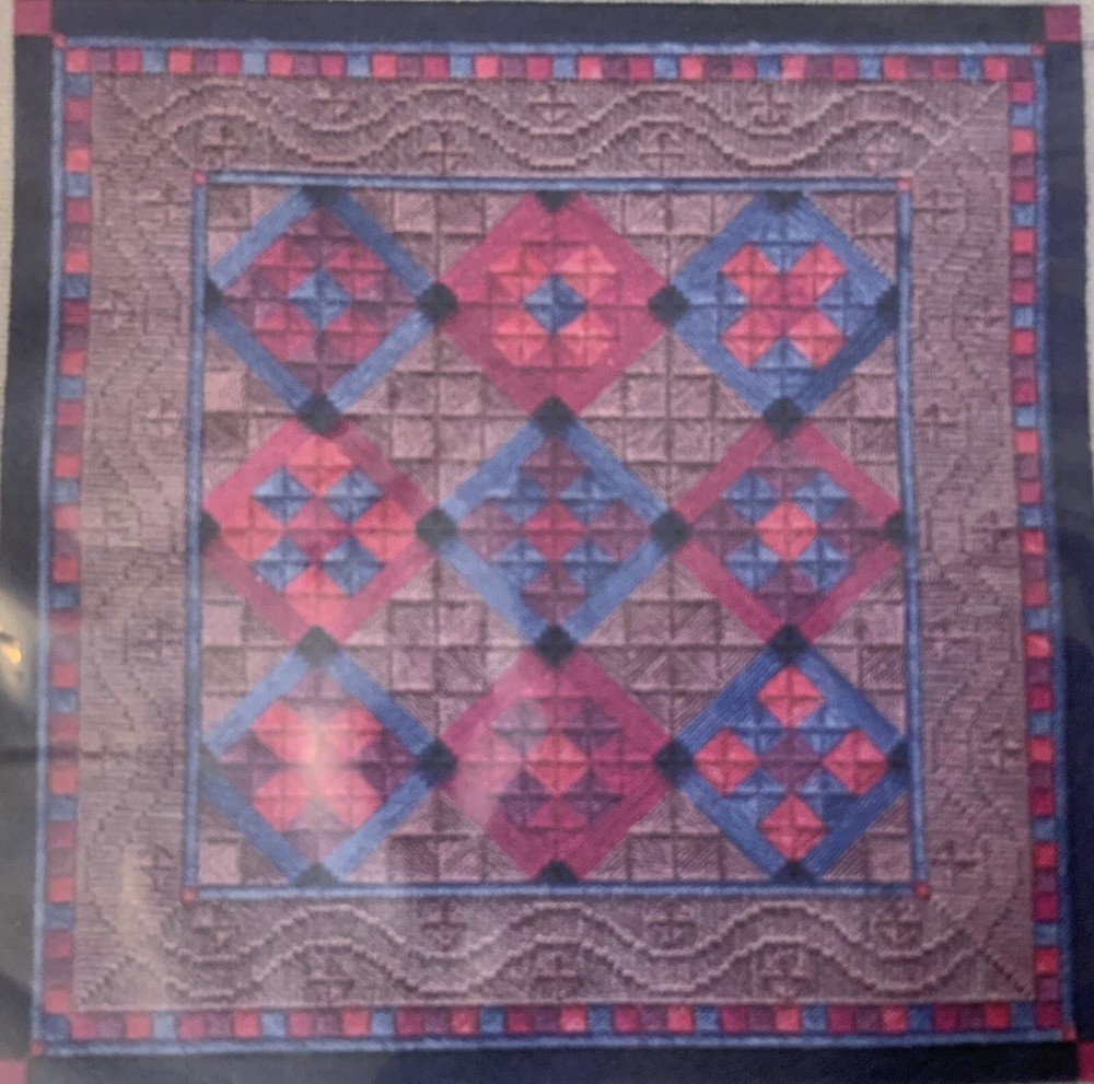 Laura J. Perin Designs Needlepoint Chart “Amish Nine Patch”