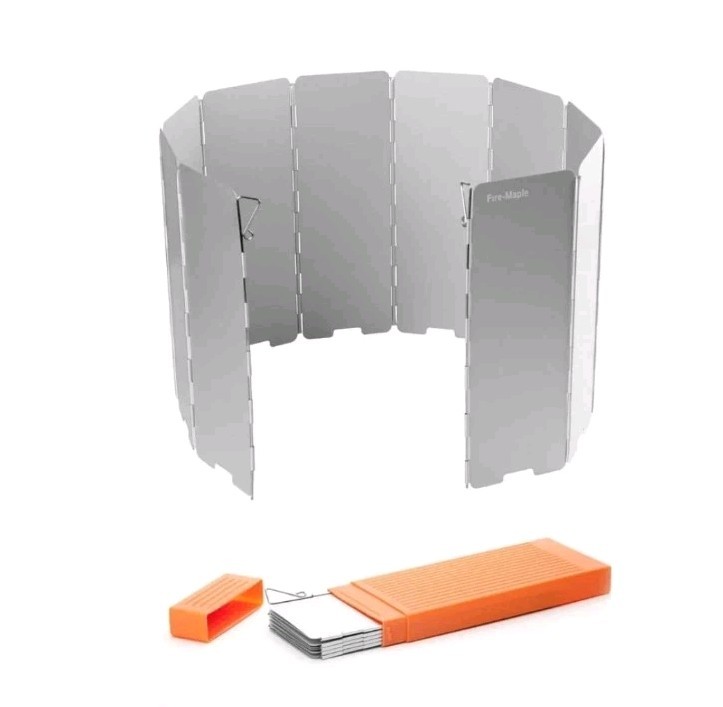 Firemaple FMW-510 10-Piece Foldable Windscreen