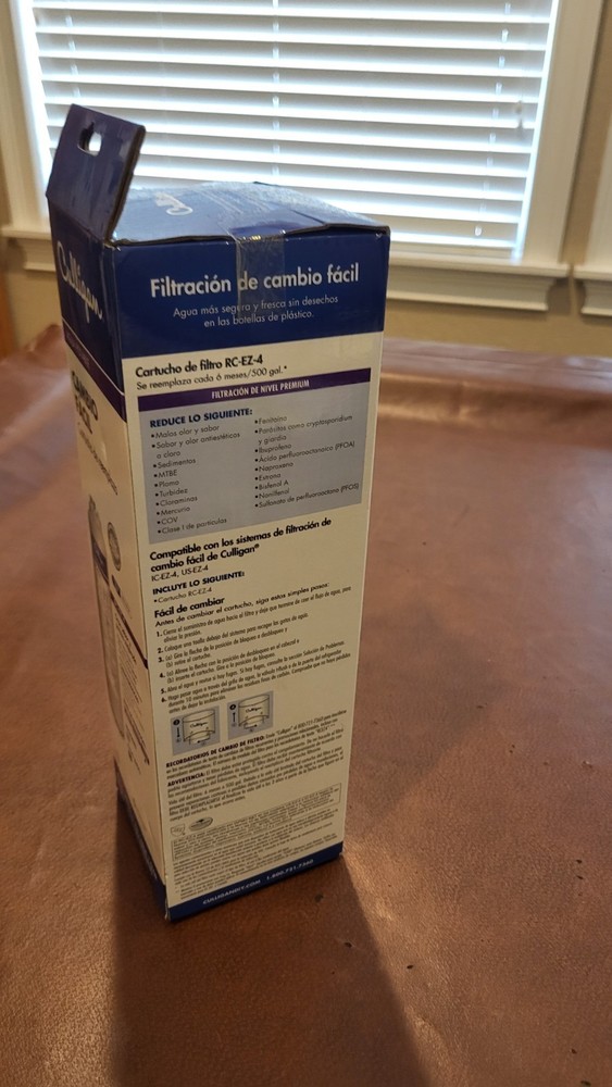 Genuine OEM Culligan RC-EZ-4 Replacement Water Filter for RC-EZ, IC-EZ, & US-EZ