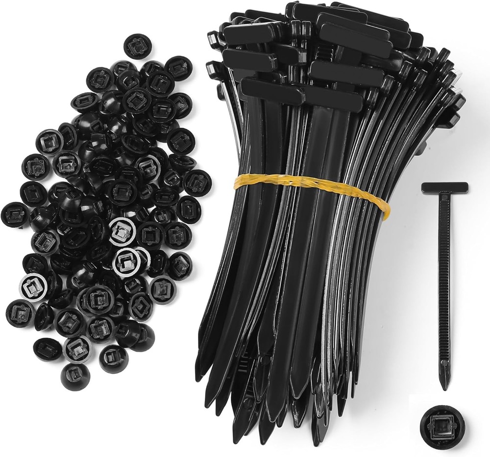 Nylon Universal Cable Tie Bule - New T Multifunctal Nylon Zip Ties