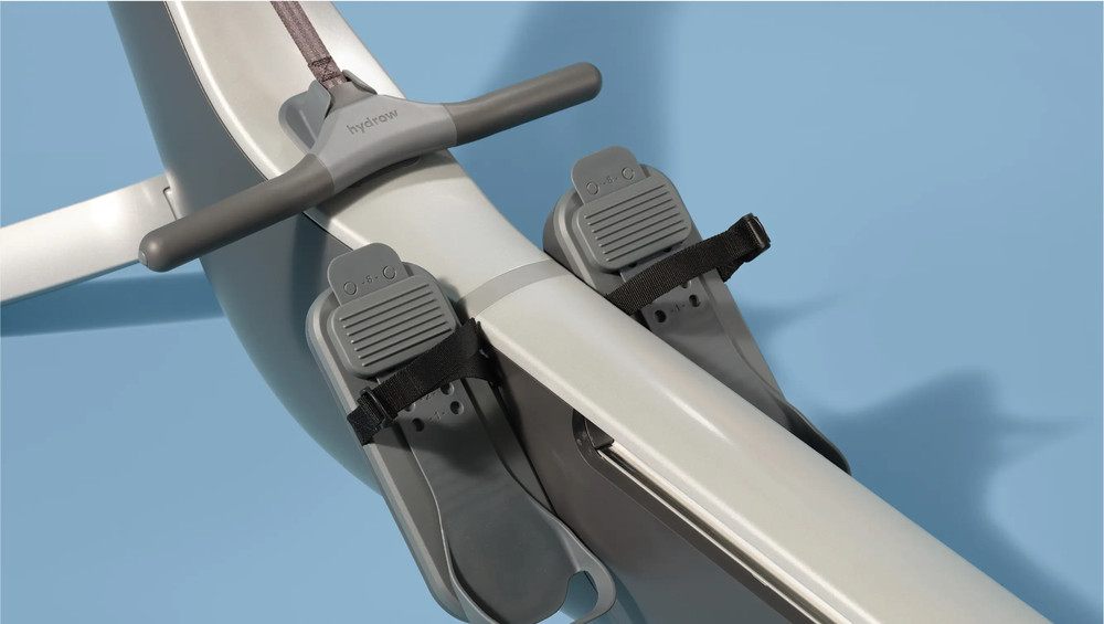 Hydrow Pro Rowing Machine with Immersive 22" HD Rotating Screen - Stows Upright