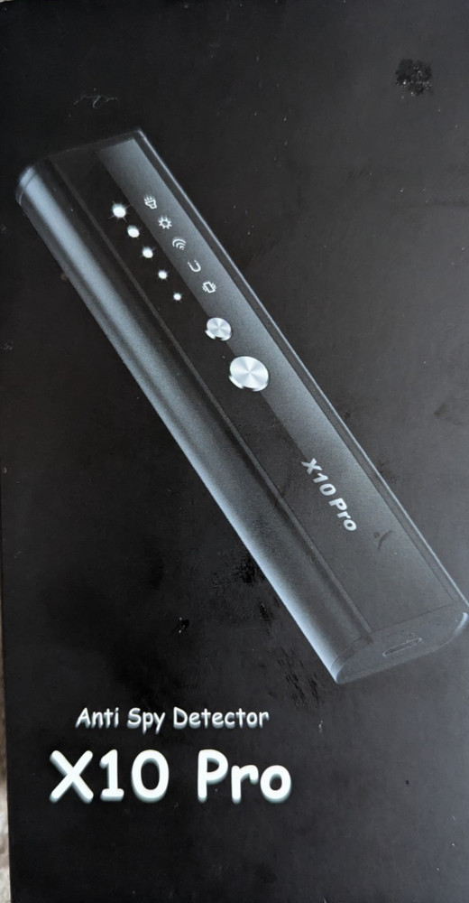 YPMEW Camera Detectors X10 Pro, Accurate Camera/ Bug Sweeper