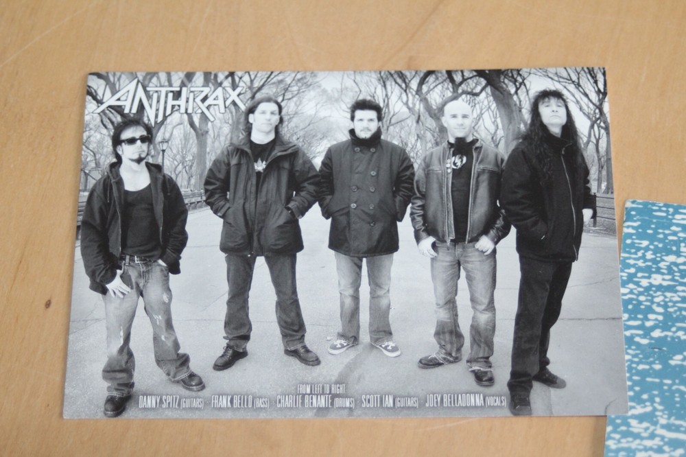 Anthrax - 2x Promo Cards - FREE SHIPPING -