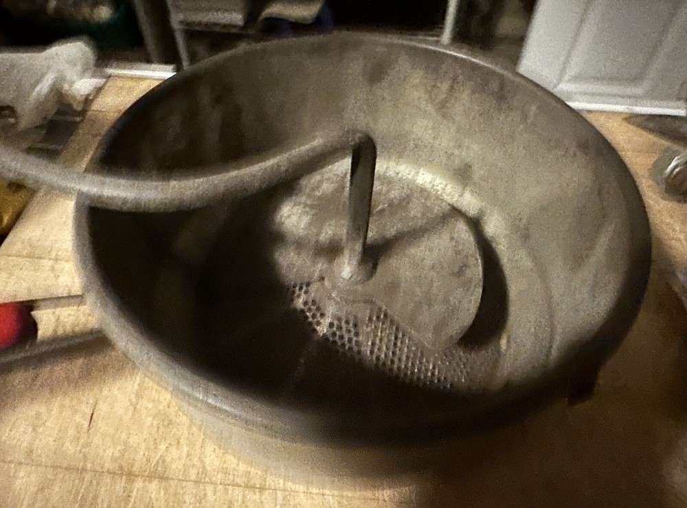 Vintage Food Mill, Red Handle