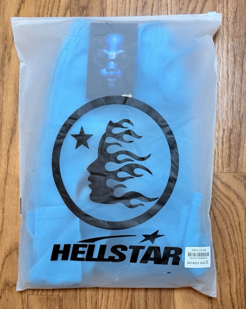 Hellstar Men's Shorts Color Blue Size Small