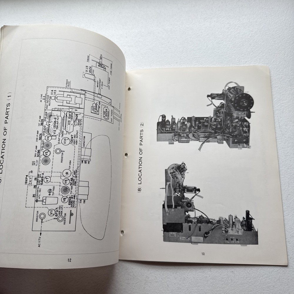 Sharp Television Model 19TS-6(V) Service Manual