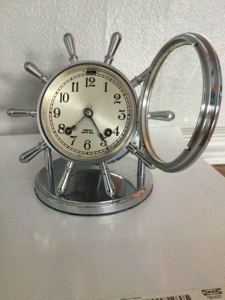 Chelsea Ships Bell Clock