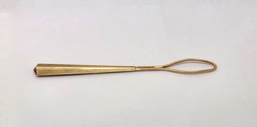 ANTQIUE TIFFANY & CO. 14K SOLID GOLD BUTTON HOOK FASTENER