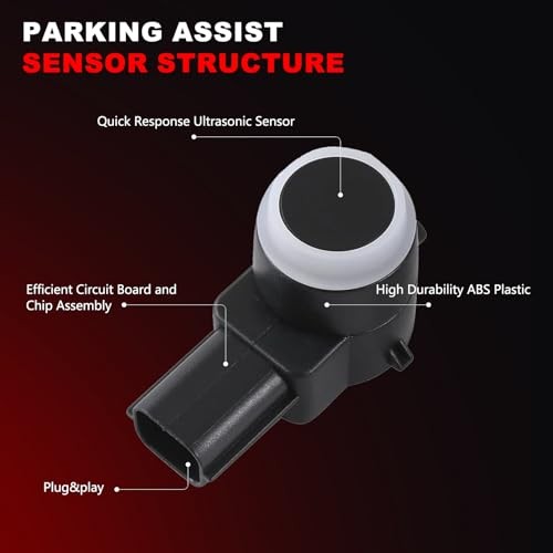 Backup Reverse Parking Sensor Compatible with Chevy Avalanche Silverado