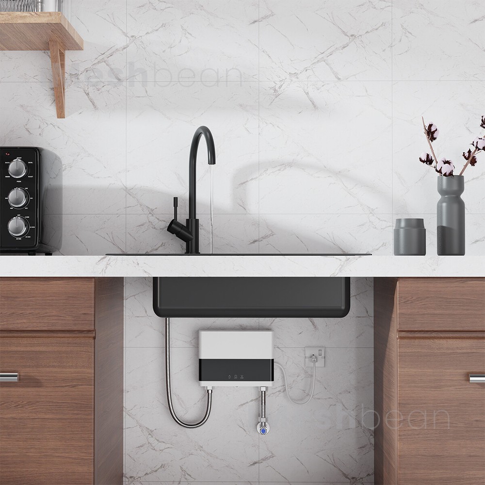 4000W Electric Instant Water Heater Tankless Kitchen Shower W/Touch & RC