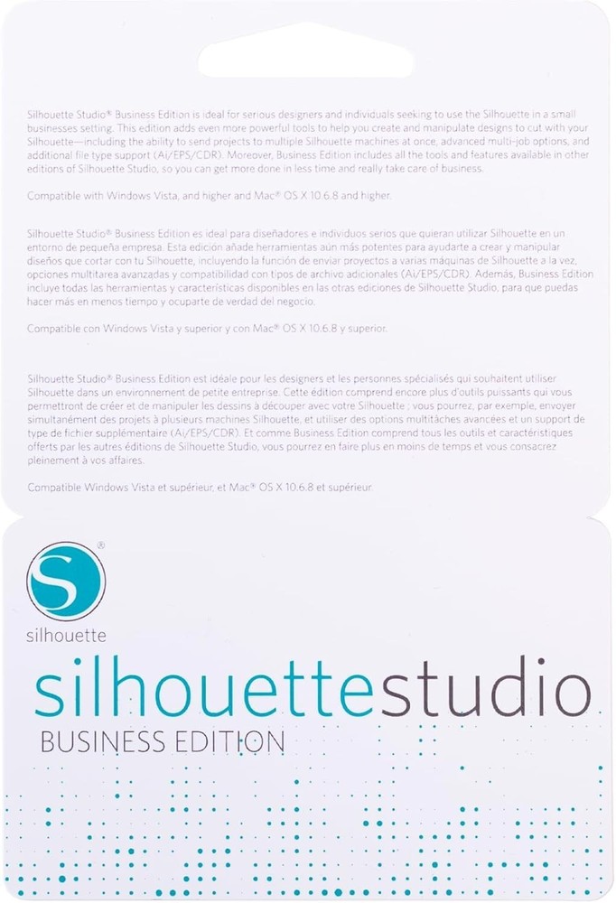 Silhouette Business Software Edition Multicolor For Small Business Use