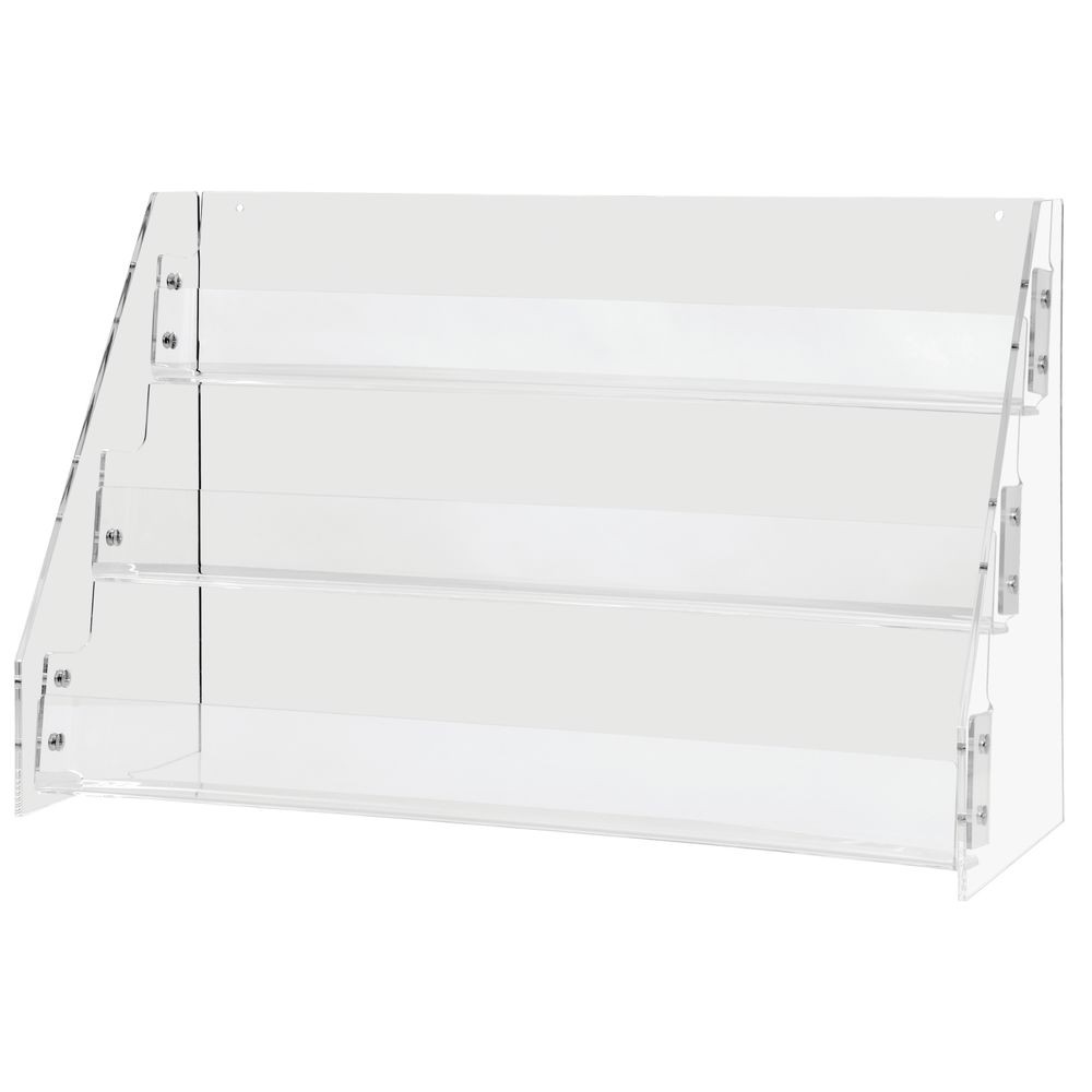 Clear Acrylic 3-Tier Card Rack