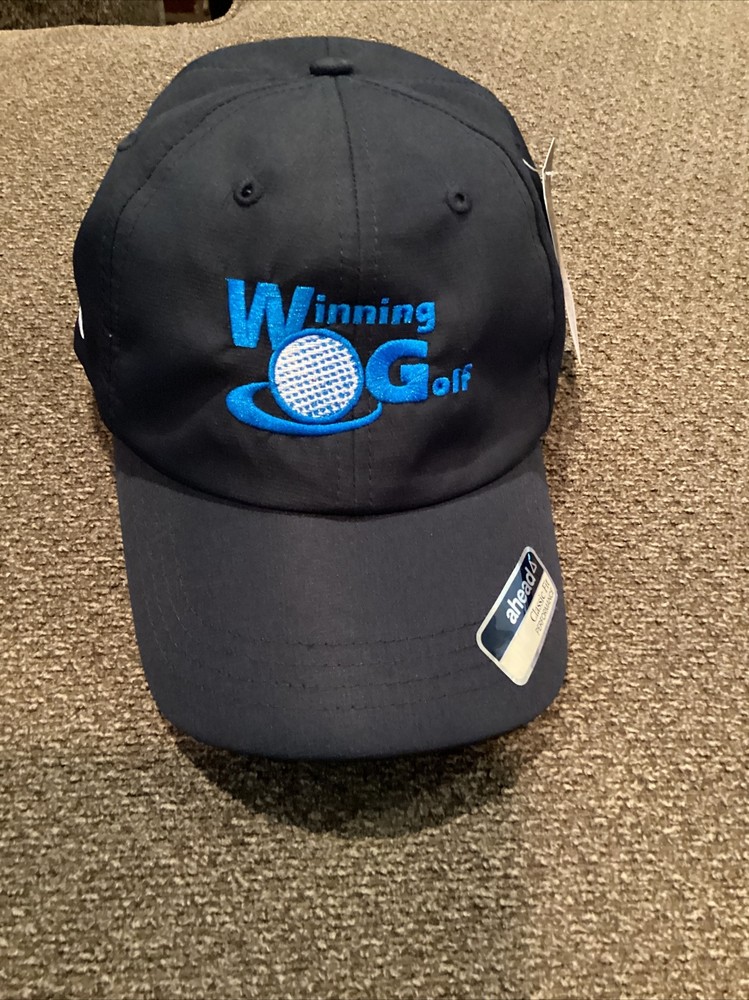 Winning Golf Ahead Classic Fit Adjustable Hat New With Tags