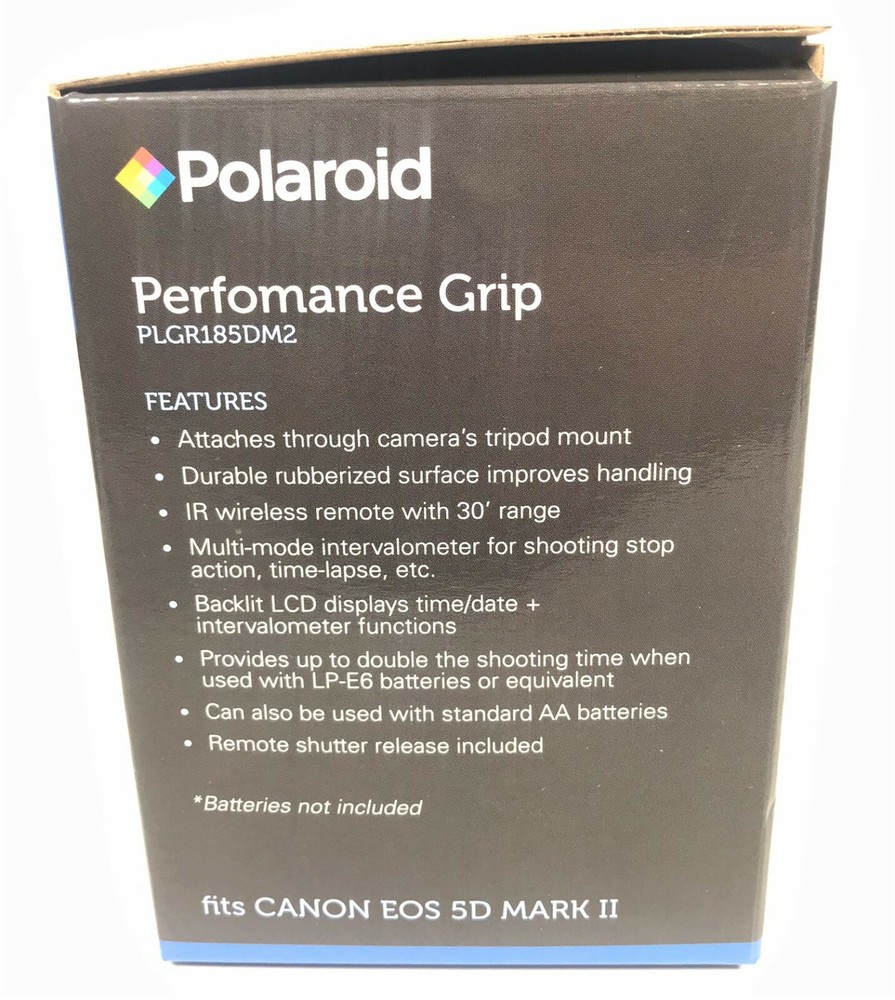 Polaroid Wireless LCD Display Performance Battery Grip For CANNON EOS 5D MARK II