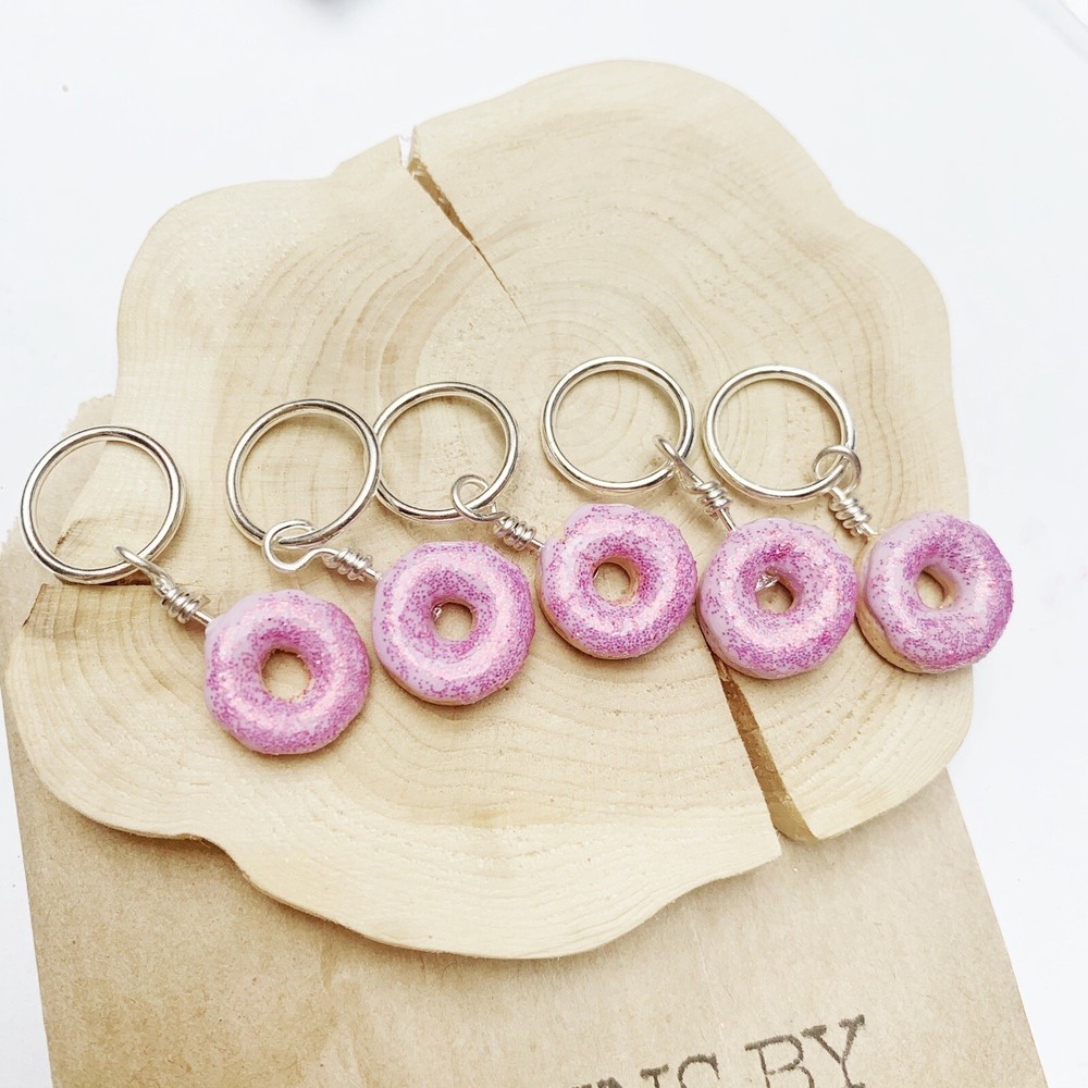 Donut Stitch Markers For Knitting
