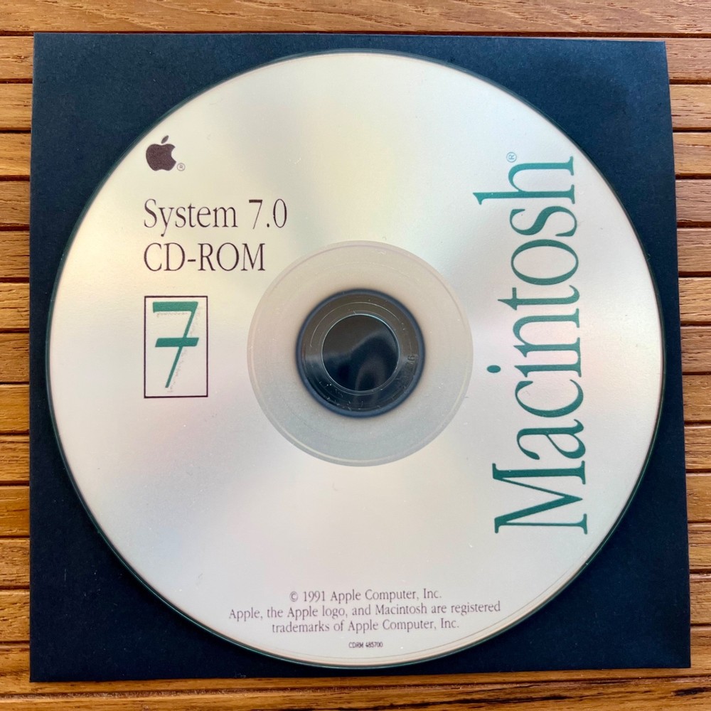 Mac OS 7.0 CD Golden Master for Classic Macs