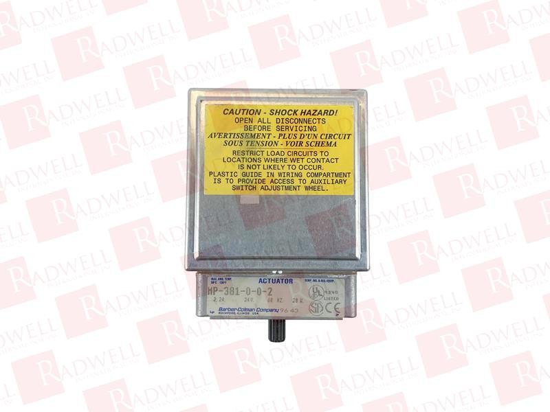 INVENSYS MP-381-0-0-2 / MP381002 (USED)