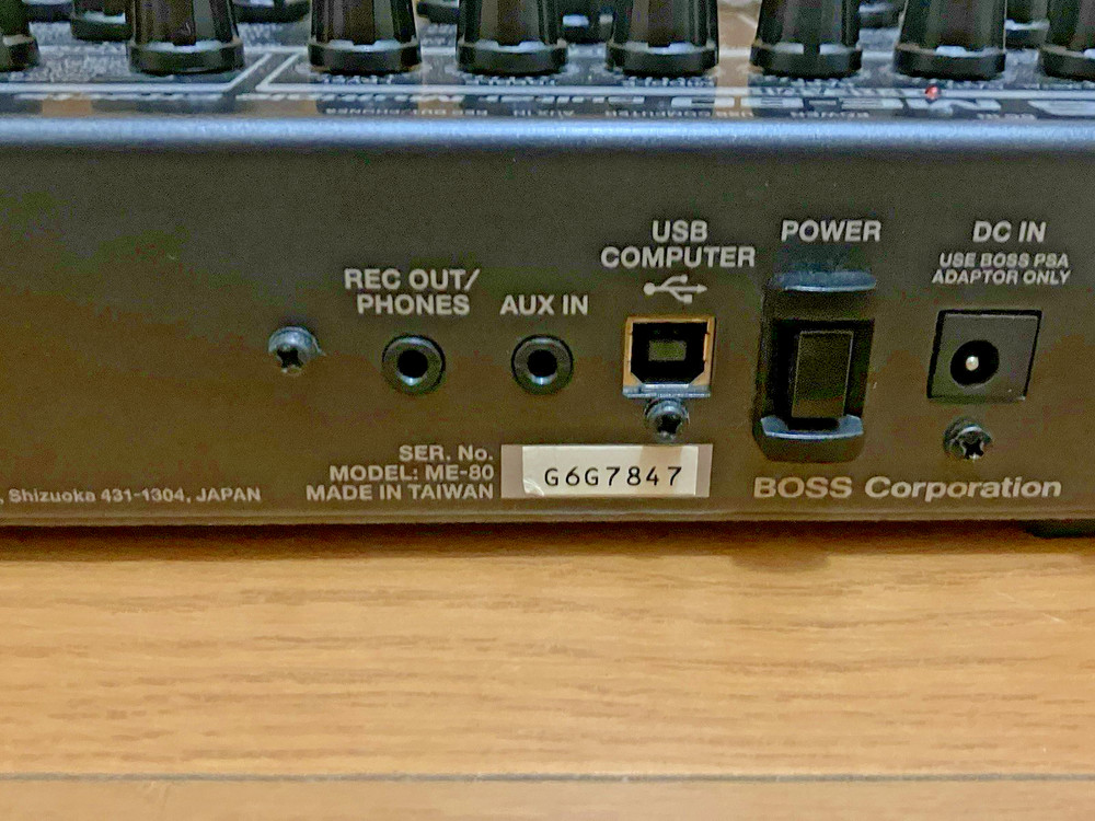 Boss ME-80 Guitar Multiple Effects Multi Effects Used From Japan