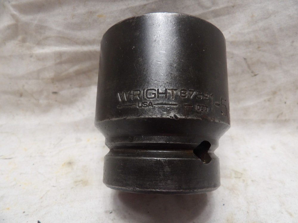 Wright 1" Drive 1-5/8" Impact 12 pt.  Socket #8752