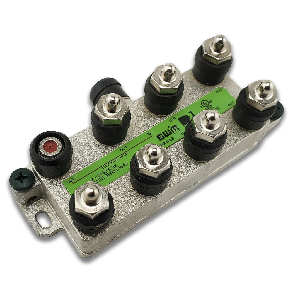 Directv SWM Approved 8-Way Splitter (2)
