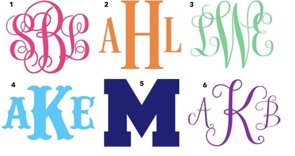 FACE SHIELD MASK • PERSONALIZED WITH MONOGRAM DECAL • CUSTOM & MADE TO ORDER