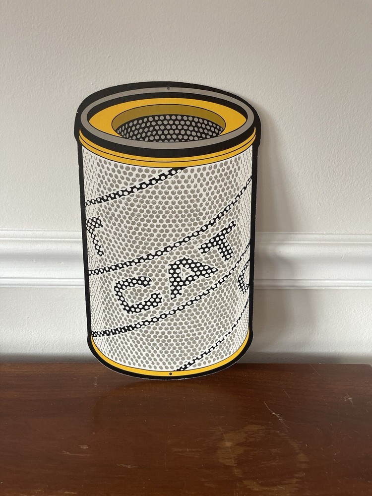 Cat Cardboard Advertising Sign Double Sided