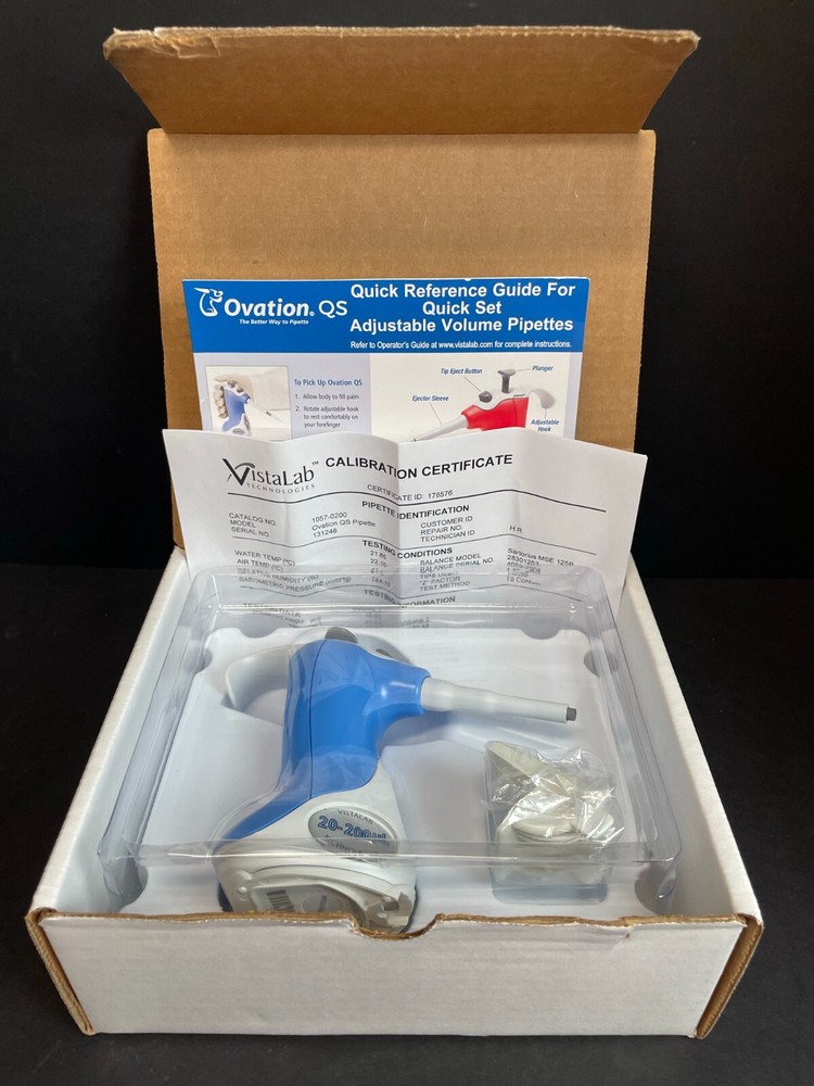 VistaLab QS Ovation Pipette 200 ul