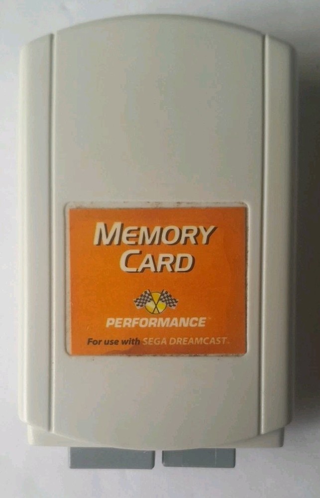 Sega Dreamcast Performance Memory Card P-20-316E
