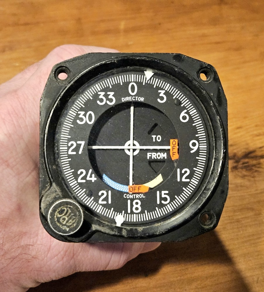 ARC P/N:  IN-10-1 COURSE INDICATOR AVIATION DIRECT CONTROL