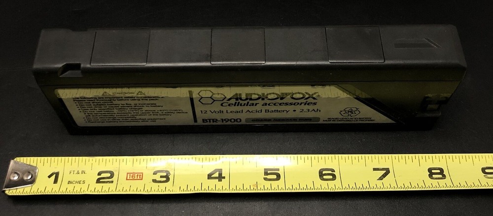 BTR-1900 12 Volt Lead Battery Ve2