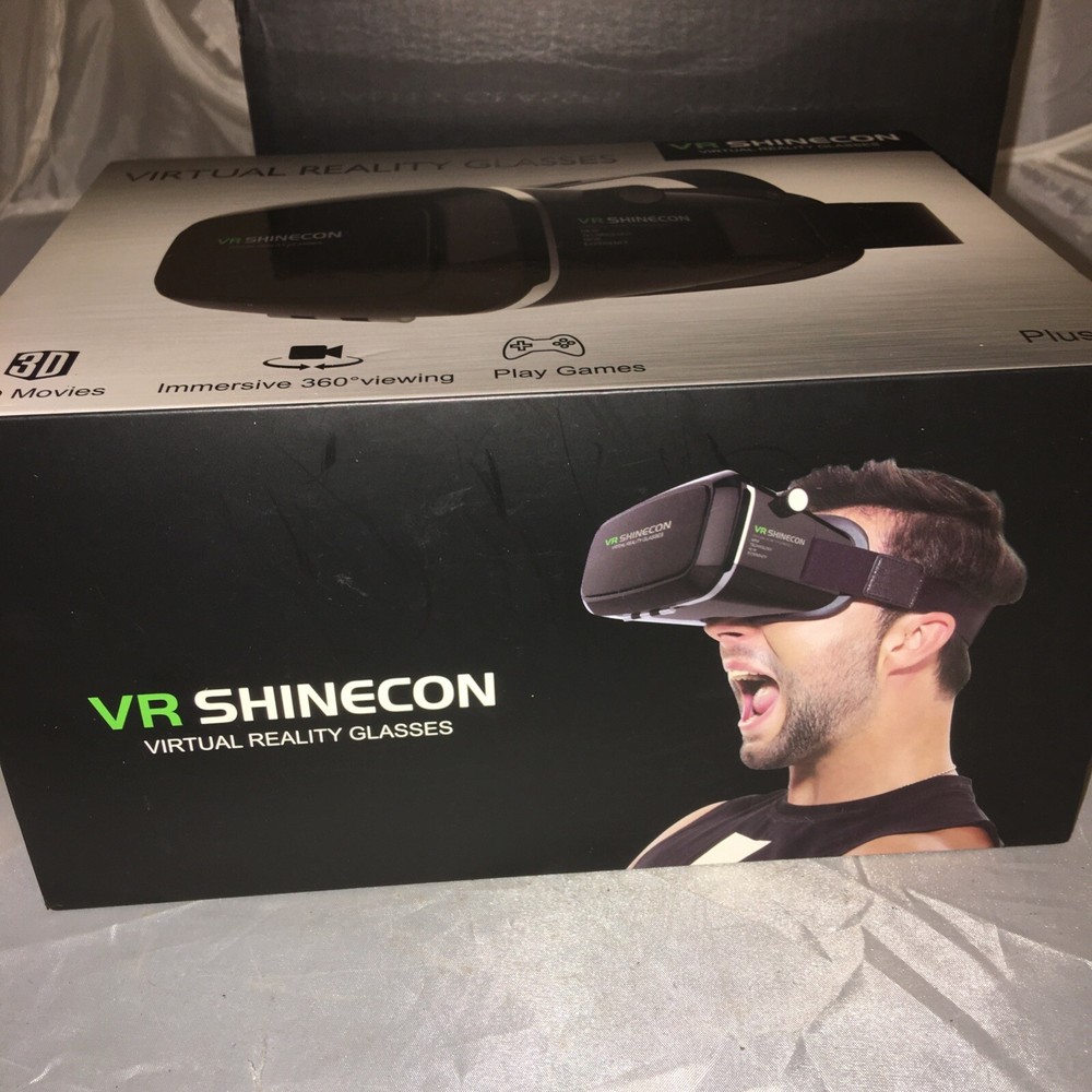 VR SHINECON Virtual Reality Glasses - Open Box