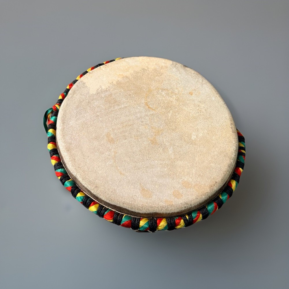 African Djembe Drum, 21"h x 12"w