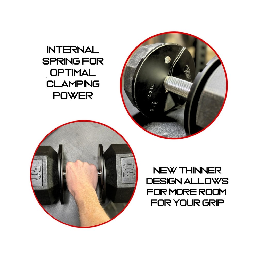 Micro Gainz Dumbbell Fractional 2.5 lb Weight Plate, Ideal for Micro Loading,...