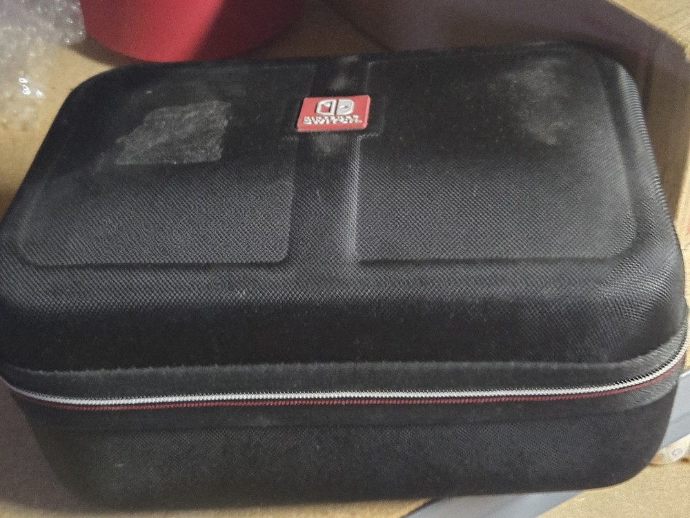Nintendo Switch Original Black Hard Shell Case Large Carrying