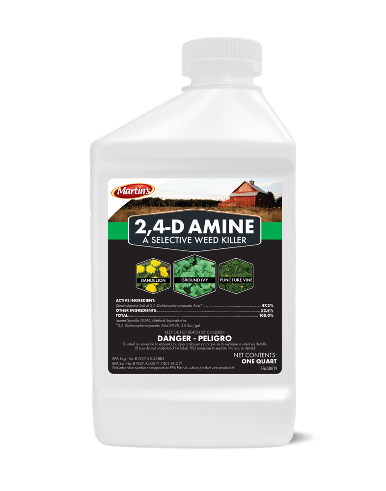 Martin's 2,4-D Amine Selective Weed Killer 32 fl oz by Control Solutions, Inc
