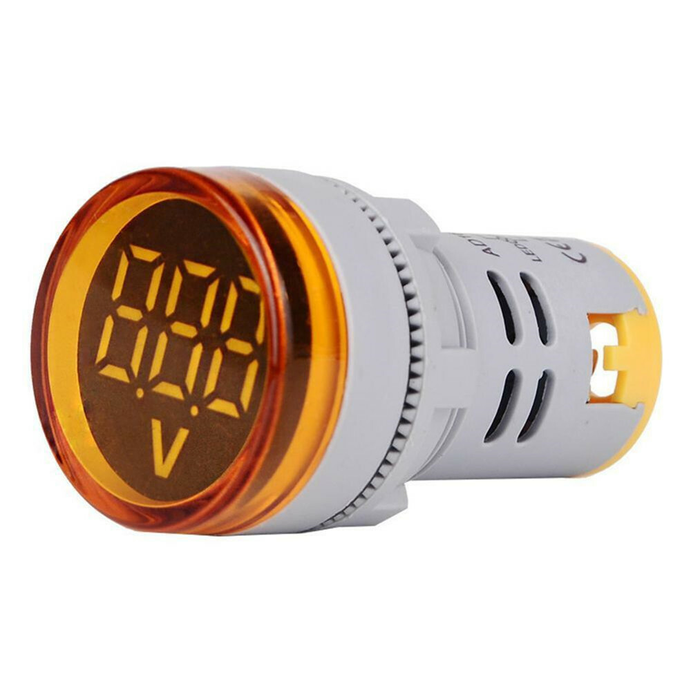 22MM Mini LED Voltmeter Digital Display Voltage Meter Volt Tester DC 6-100V New
