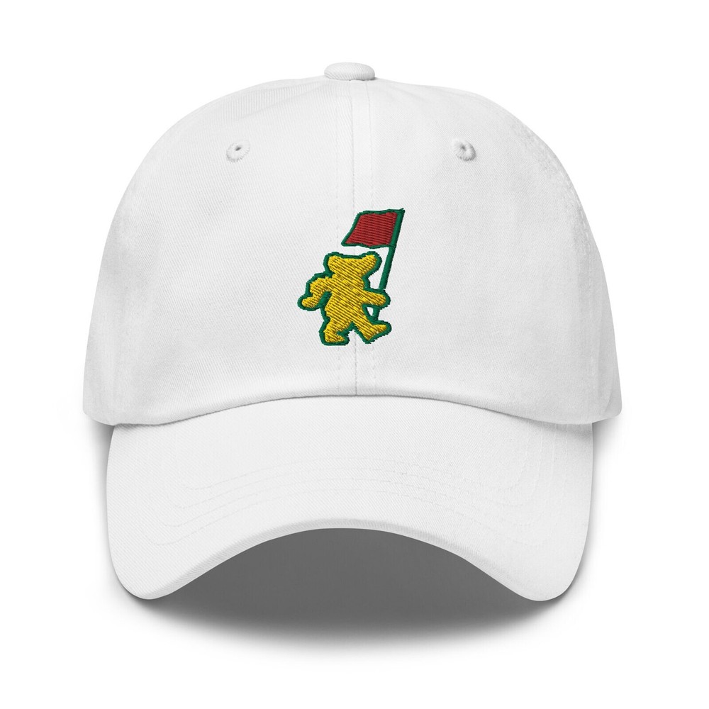 Grateful Dead Dancing Bear Masters Hat Dad hat Masters Augusta Cap Golf Hat