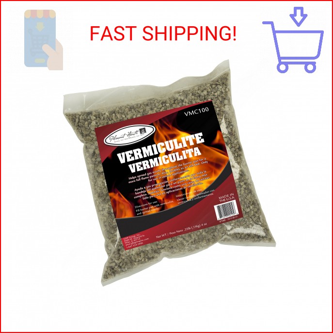 Vermiculite Fireplace Ember Replacement, 4 oz.