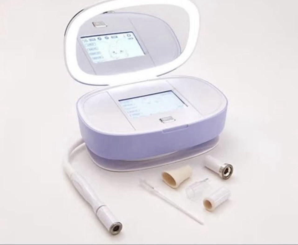 Trophy Skin UltradermMD Multi-Function Machine LED LCD Mirror Timer USB White