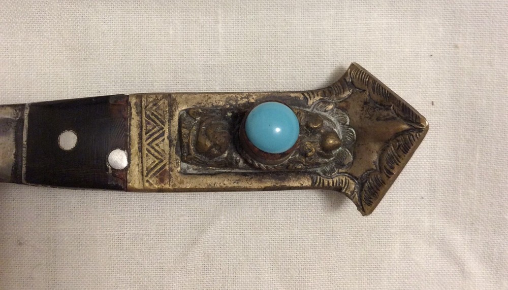 Vintage handmade decorative knife