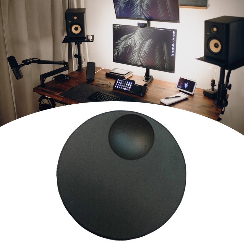 Control Knob 32x13mm Control Knob Black Frosted Solid Aluminum