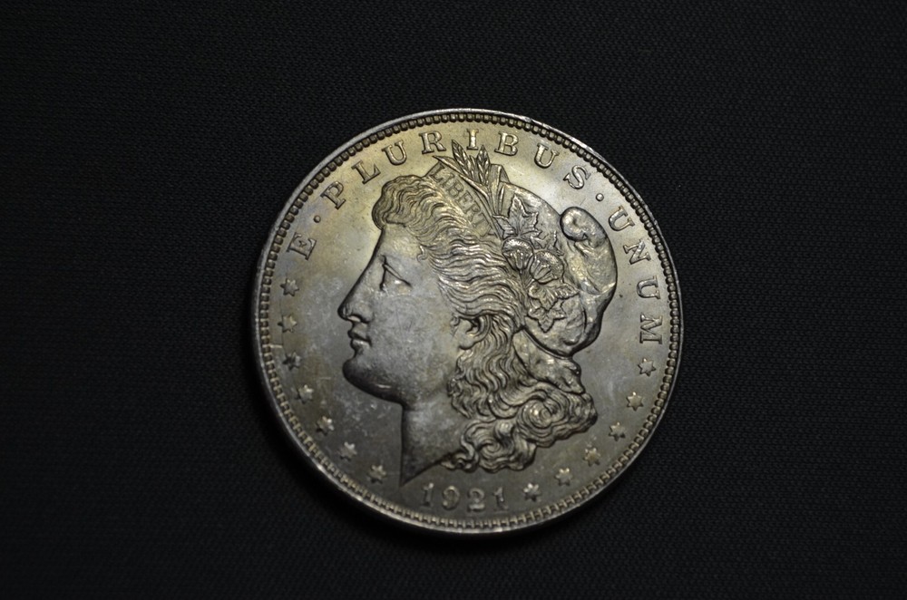 1921 P MORGAN SILVER DOLLAR BETTER GRADE #168NM