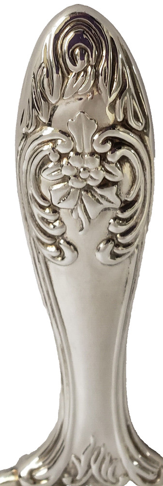 Hand Held Mirror Silver Plated Vintage