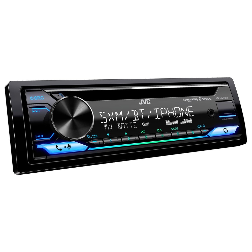 JVC KD-T920BTS CD Receiver featuring Bluetooth / USB / SiriusXM / Amazon Alex...