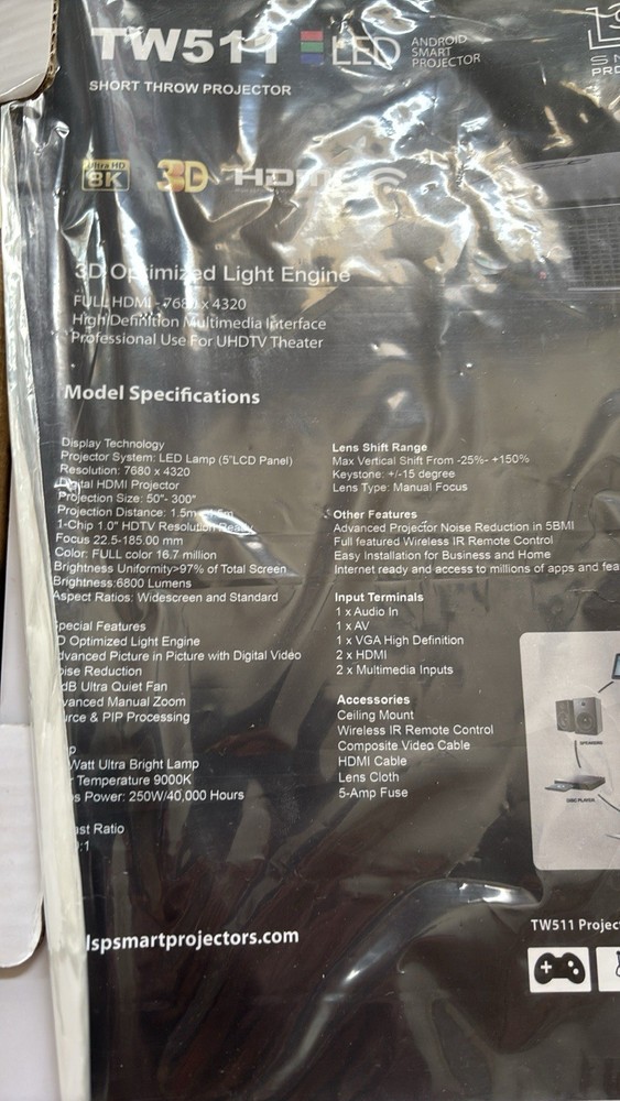 LSP Smart Projector TW511