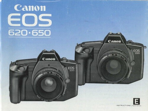 Canon EOS 620 650 Instruction Manual